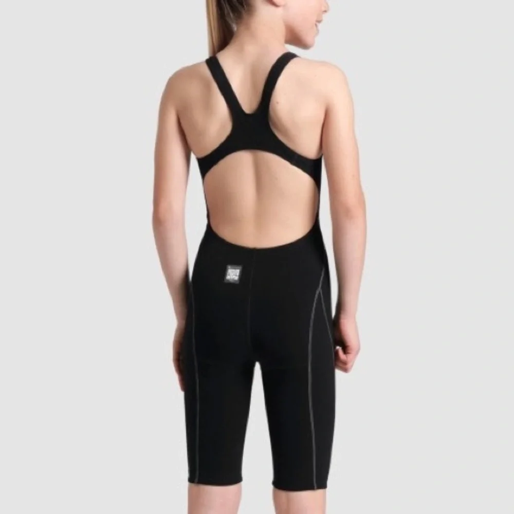NWT arena $210 Poweskin Impulso Open Back Junior Black/Teal Size 22